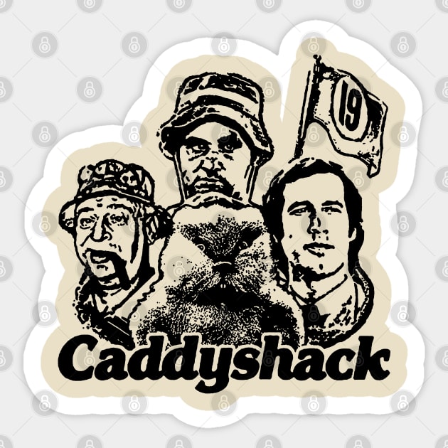 Caddyshack Classic Sticker by ruanba23